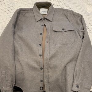 Todd Snyder Light Gray Shirt Jacket